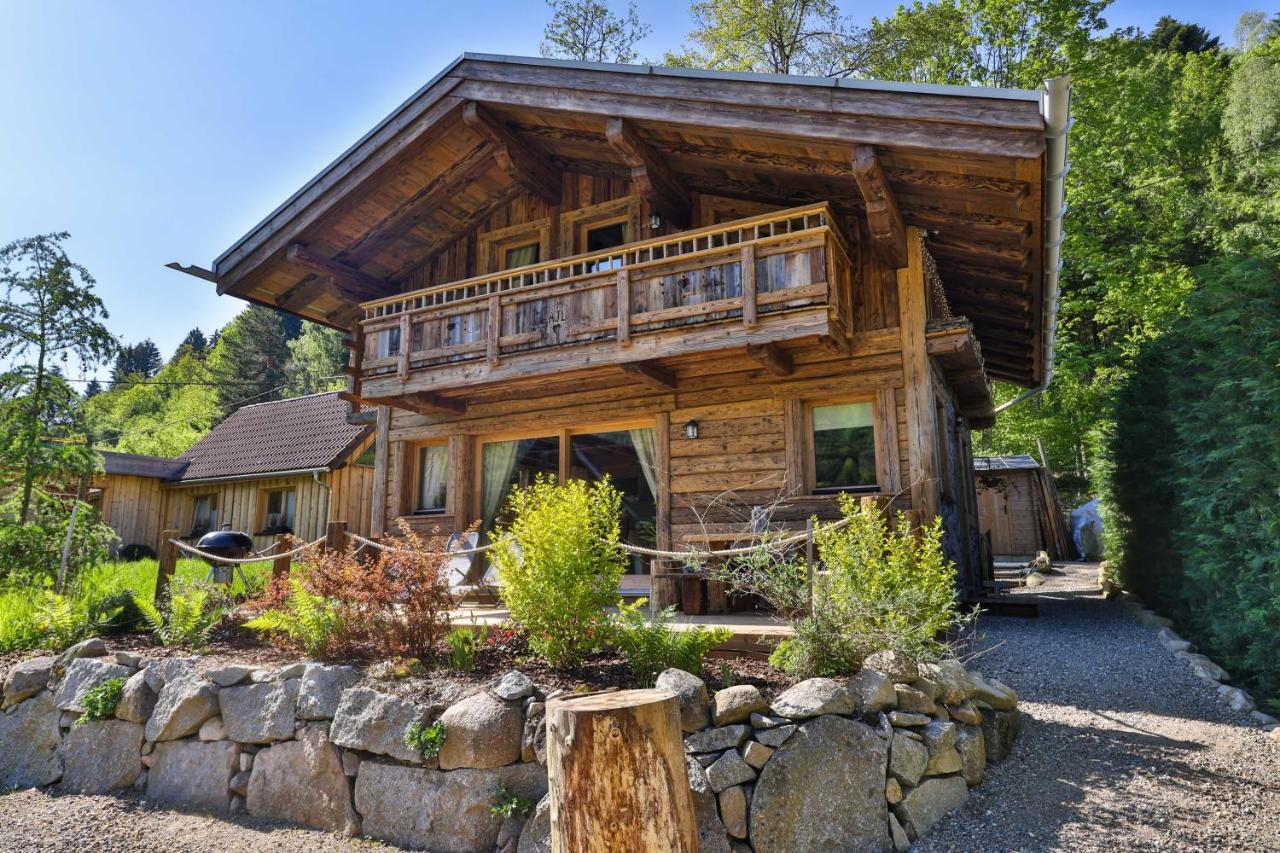 Chalet Hohneck 4 étoiles, vieux bois et pierre, SPA, sauna, borne de recharge Stosswihr Esterno foto